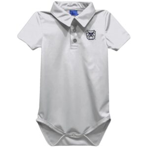 Infant Vive La Fete White Butler Bulldogs Polo Bodysuit