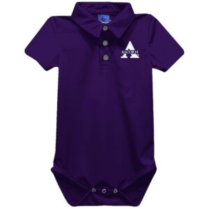 Infant Vive La Fete Purple Alcorn State Braves Polo Bodysuit