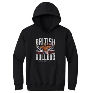 Youth 500 Level  Black British Bulldog Pullover Hoodie