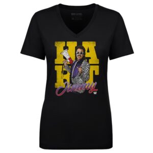 Women's 500 Level  Black Jimmy Hart V-Neck T-Shirt