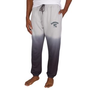 Men's Concepts Sport  Gray New York Rangers Dusk Dip Dye Lounge Pants