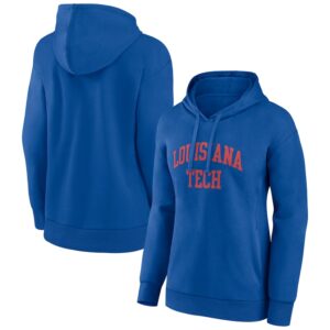 Women's Royal Louisiana Tech Bulldogs Arch Pullover Hoodie