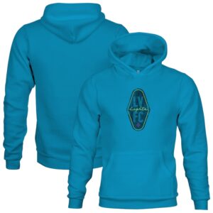 Youth 1863FC Teal Las Vegas Lights FC Color Badge Fleece Pullover Hoodie