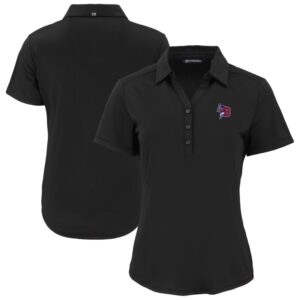 Women's Cutter & Buck  Black Buffalo Bisons Forge Eco Stretch Recycled Polo