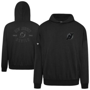 Men's Levelwear  Black New Jersey Devils Contact Nightfall Pullover Hoodie
