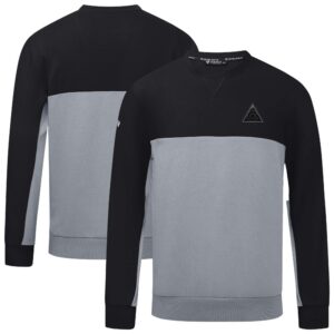 Men's Levelwear Black/Gray Colorado Avalanche Legacy Nightfall Pullover Sweatshirt
