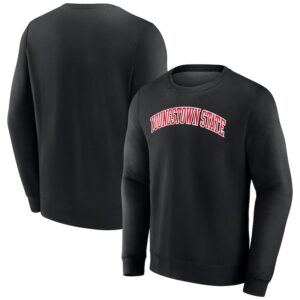 Men's Black Youngstown State Penguins Short Name Fleece Pullover Sweatshirt