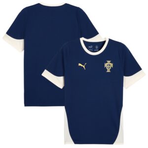 Men's Puma  Blue Portugal National Team 2025 Training Jersey
