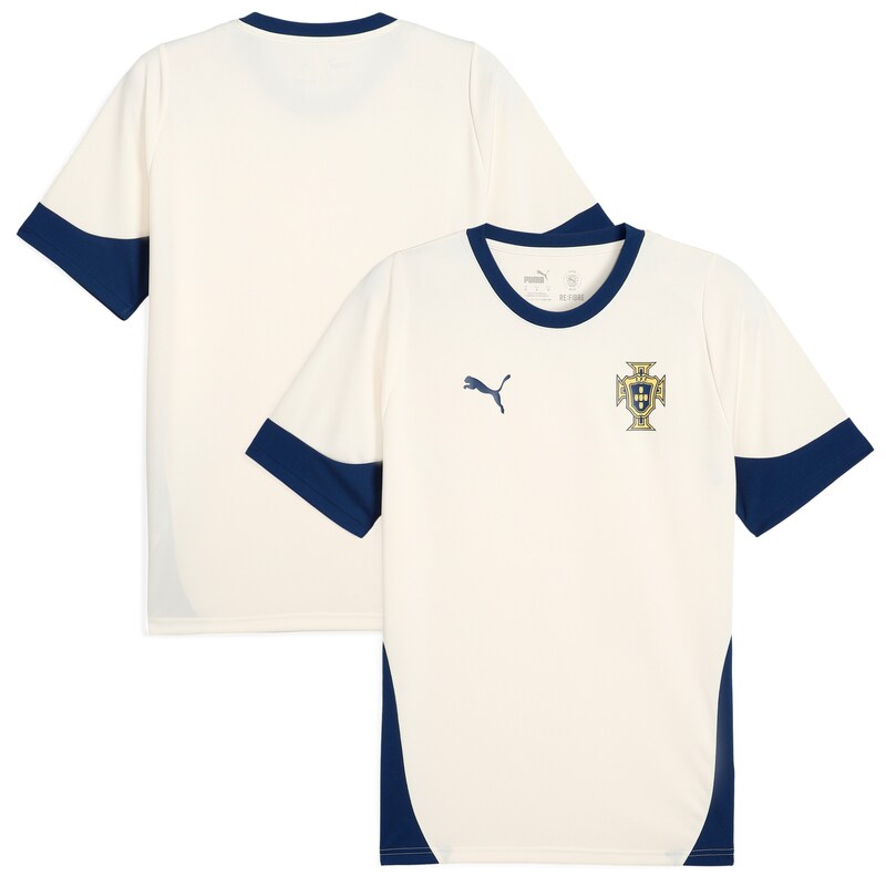 Men's Puma Cream Portugal National Team 2025 Training Jersey
