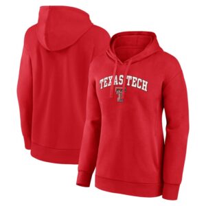 Women's Red Texas Tech Red Raiders Campus Pullover Hoodie