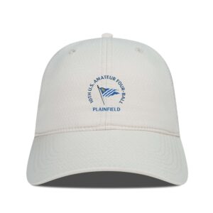 Women's 2025 U.S. Amateur Four-Ball Levelwear Cream Matrix Adjustable Hat
