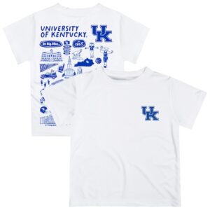 Infant Vive La Fete White Kentucky Wildcats Impressions Artwork T-Shirt