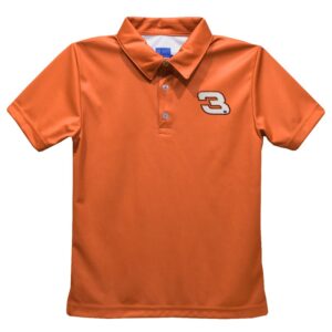 Youth Vive La Fete Orange Austin Dillon Polo