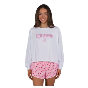 Women's Concepts Sport Syracuse Orange Lyric Knit Long Sleeve Top & Short Set