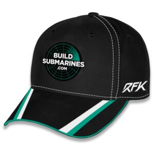 Unisex Checkered Flag Sports Black Brad Keselowski Blue Forge Alliance Uniform Adjustable Hat
