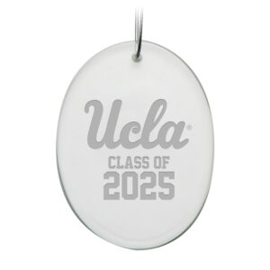 UCLA Bruins Class of 2025 2.75'' x 3.75'' Oval Glass Ornament