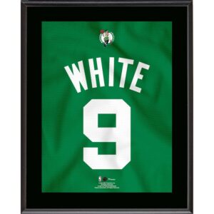 Derrick White Boston Celtics 10.5" x 13" Jersey Number Sublimated Player Plaque