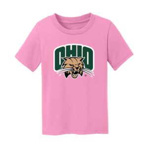 Infant Chad & Jake  Light Pink Ohio Bobcats Logo T-Shirt