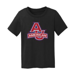Toddler Chad & Jake  Black American University Eagles Logo T-Shirt