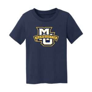 Toddler Chad & Jake  Navy Marquette Golden Eagles Logo T-Shirt
