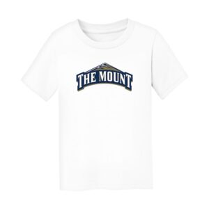 Toddler Chad & Jake  White Mount St. Mary's Mountaineers Logo T-Shirt
