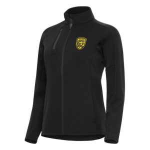 Women's Antigua  Black New Mexico United Generation Full-Zip Jacket
