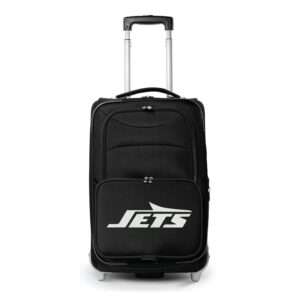 MOJO Black New York Jets 21" Softside Rolling Carry-On Suitcase