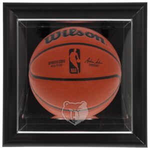 Memphis Grizzlies Framed Black Wall-Mountable Team Logo Basketball Display Case