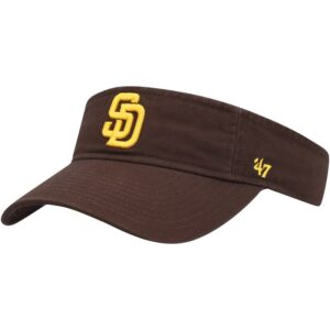 Men's '47 Brown San Diego Padres Clean Up Adjustable Visor