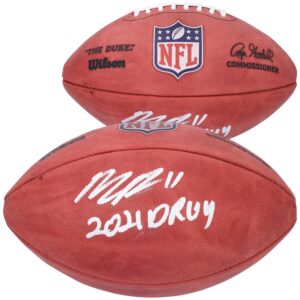 Fanatics Authentic Micah Parsons Dallas Cowboys 2021 NFL Defensive Rookie of the Year Autographed Duke Pro Football with "21 NFL DROY" Inscription