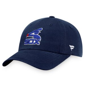 Men's Fanatics Navy Chicago White Sox Cooperstown Collection Core Adjustable Hat