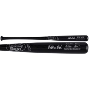 Carlton Fisk Boston Red Sox Autographed Louisville Slugger Game Model Bat