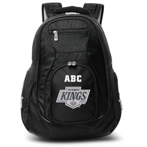 MOJO Black Los Angeles Kings Personalized Premium Laptop Backpack