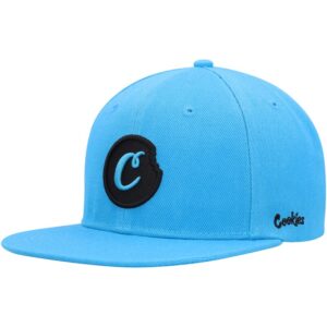 Men's Cookies Blue C-Bite Snapback Hat
