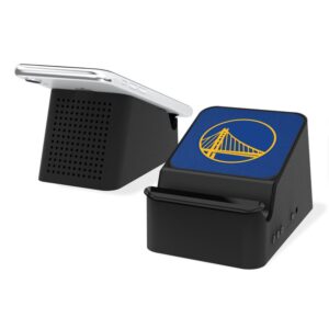 Golden State Warriors Solid Design Wireless Charging Station & Bluetooth Speaker