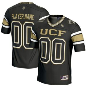 Youth GameDay Greats Black UCF Knights NIL Pick-A-Player Football Jersey
