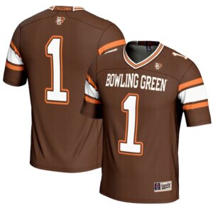 Youth GameDay Greats #1 Brown Bowling Green St. Falcons Endzone Football Jersey