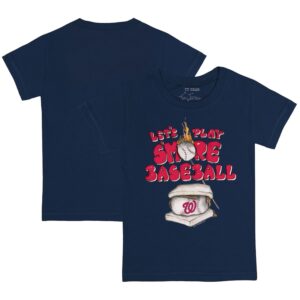Infant Tiny Turnip Navy Washington Nationals Smores T-Shirt