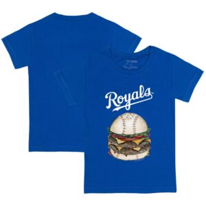 Toddler Tiny Turnip Royal Kansas City Royals Burger T-Shirt