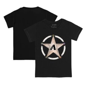 Toddler Tiny Turnip Black Arizona Diamondbacks Military Star T-Shirt