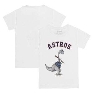 Youth Tiny Turnip White Houston Astros Bronto Logo T-Shirt