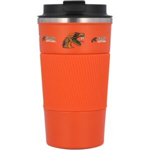 Florida A&M Rattlers 18oz Coffee Tumbler with Silicone Grip