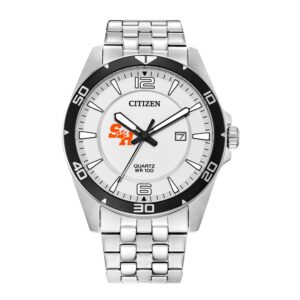 Men's Sam Houston State Bearkats Citizen Quartz Stainless Steel Watch