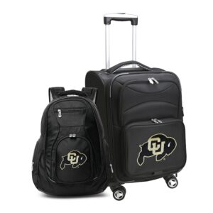 MOJO Black Colorado Buffaloes Softside Carry-On & Backpack Set