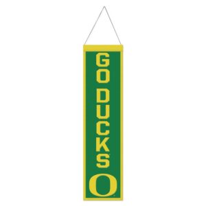 WinCraft Oregon Ducks 8" x 32" Slogan Wool Banner